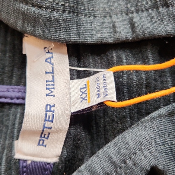 Peter Millar Beaumont Performance Full-Zip Hoodie in Balsam - Picture 12 of 16